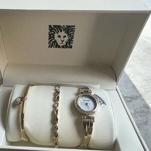 Anne Klein Gold Women's Watch Set